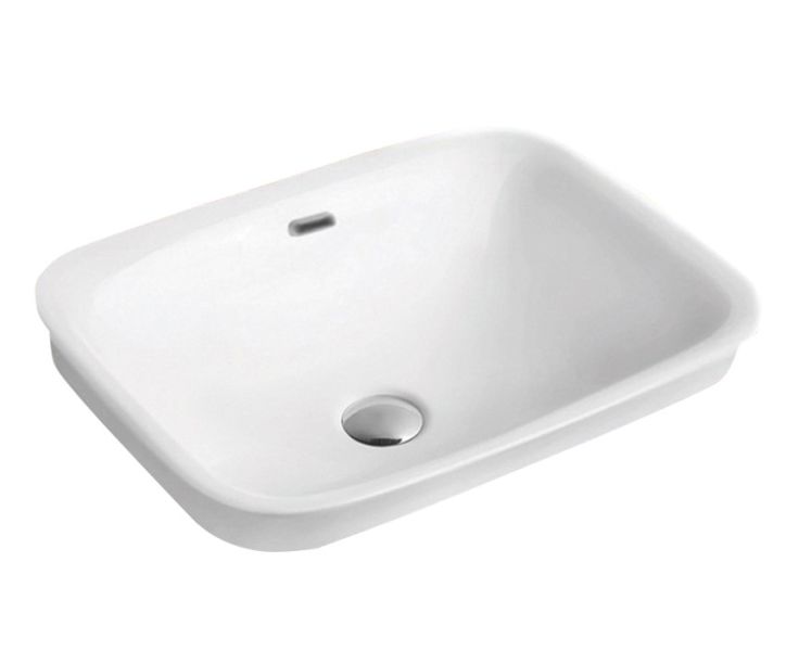 Раковина Melana 1422C-805 58см белый